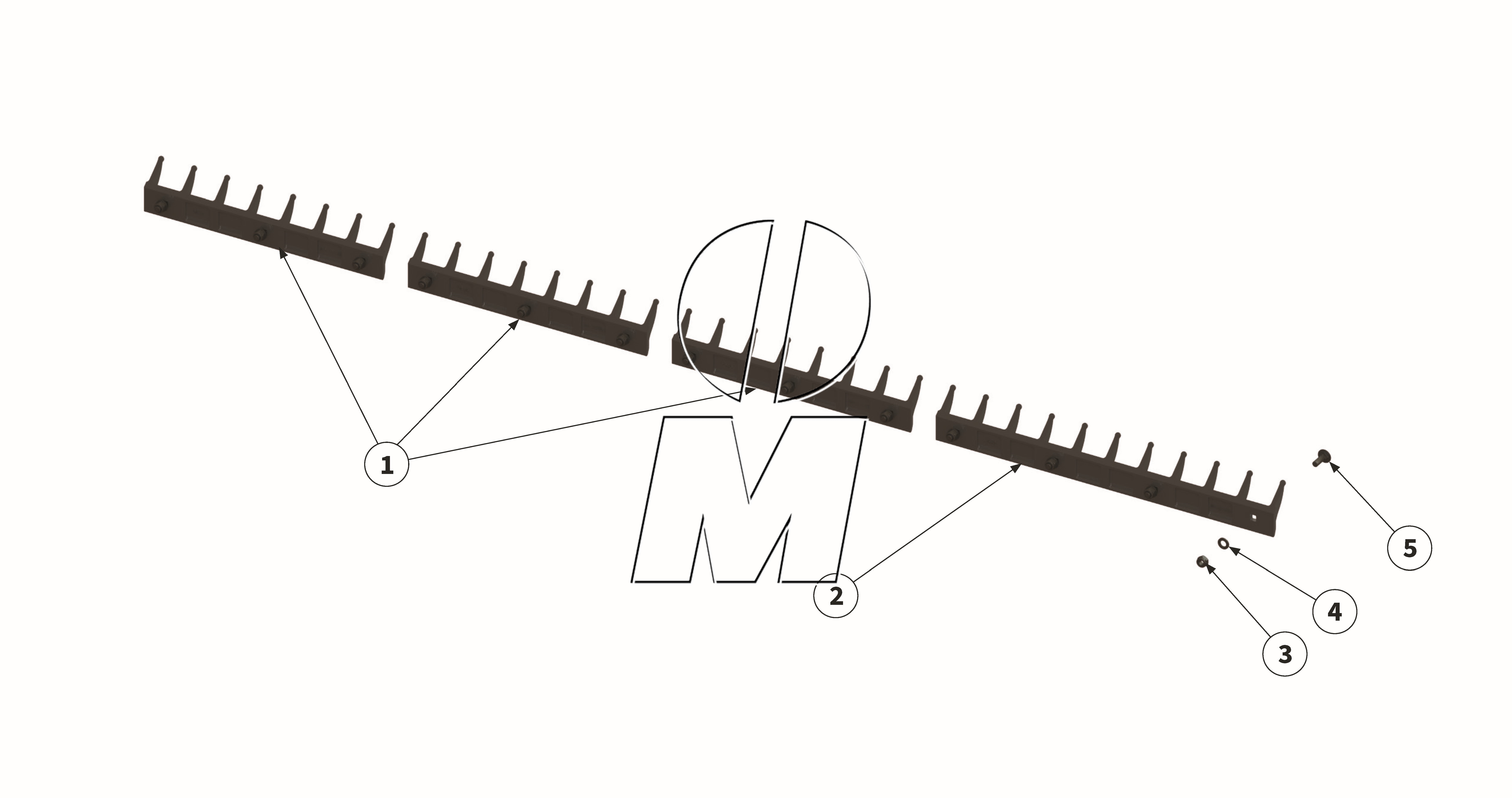 Exploded view 03: Short chopping bar (P_M_ET_24_WEL)