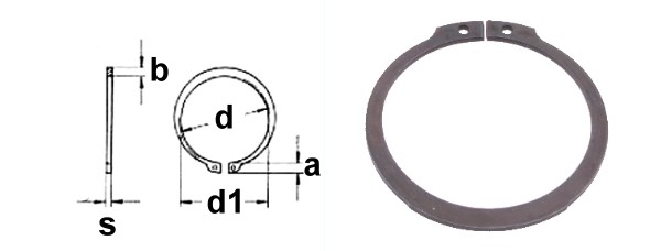 Circlip extérieur