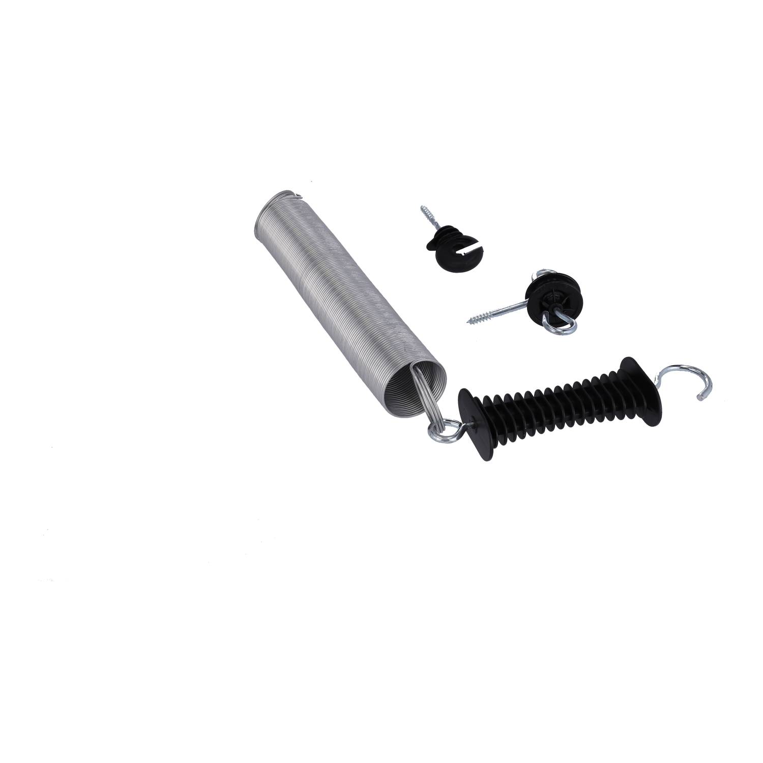 Weidezauntorgriffset 5 m mit Spiralfeder